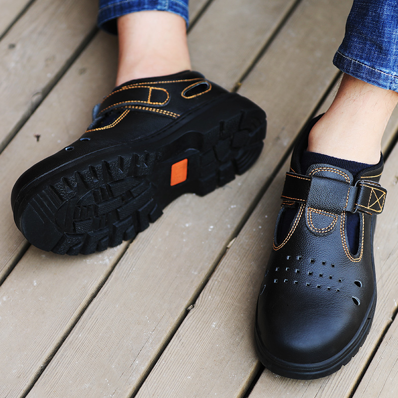 GUYISA Hot-selling high-quality Steel Toe puncture-proof safety shoes summer breathable safety work shoes