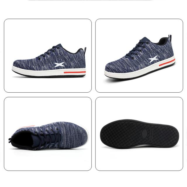 GUYISA new high-quality outdoor sports safety shoes lightweight breathable safe working steel toe shoes