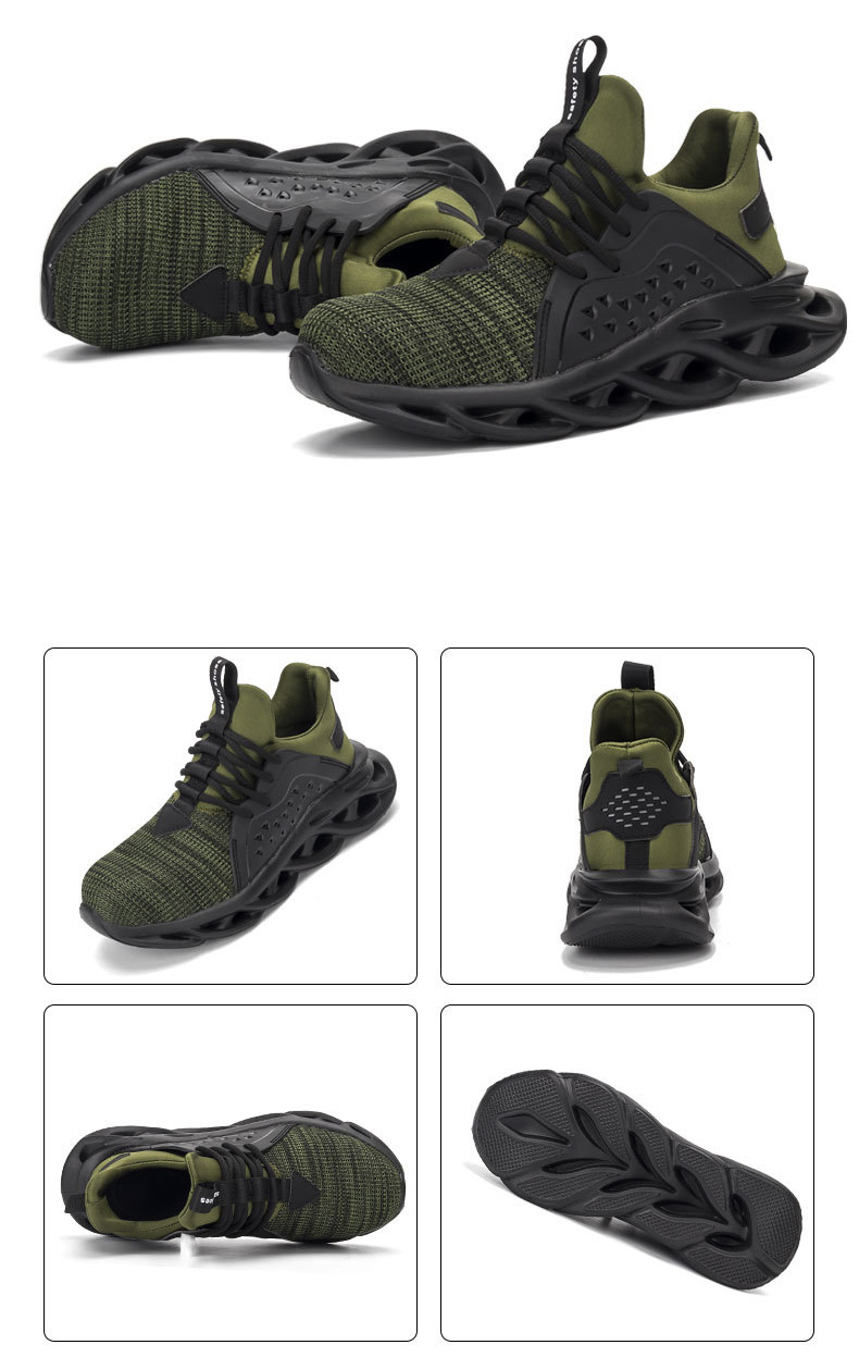 Guyisa new fashion comfortable work shoes with certified high quality safety shoes