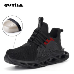 Guyisa new fashion comfortable work shoes with certified high quality safety shoes