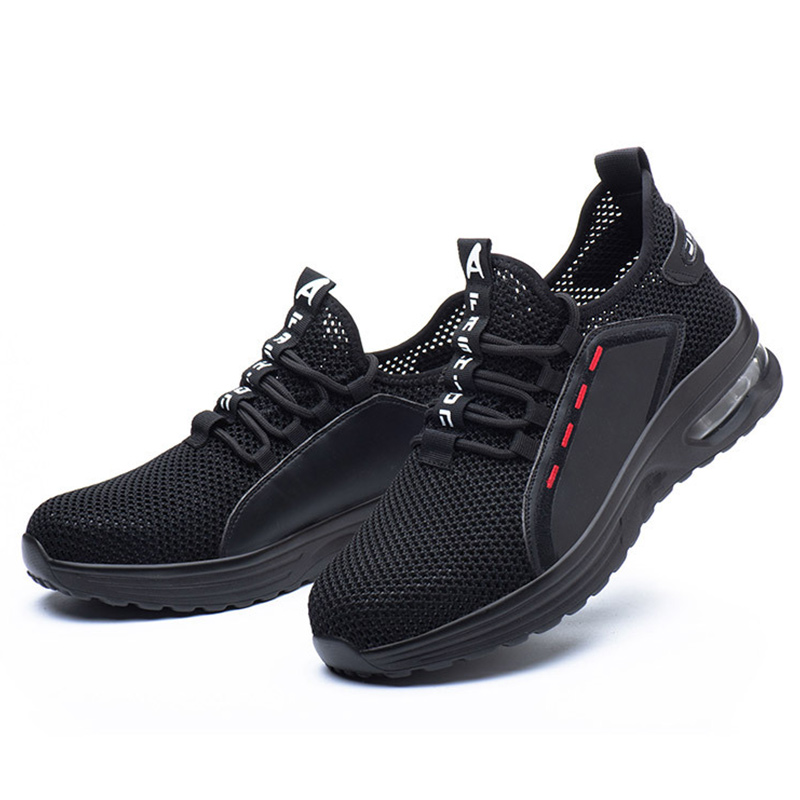 Guyisa factory price hot sports comfortable breathable safety shoes men's anti smashing work shoes fast delivery
