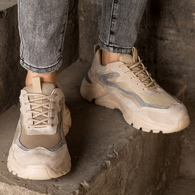 GUYISA stock CE lightweight comfortable breathable wear resistant steel toe safety work shoes labor protection shoes