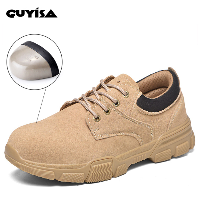 Guyisa factory sales CE high quality sports anti slip safety work shoes fast delivery