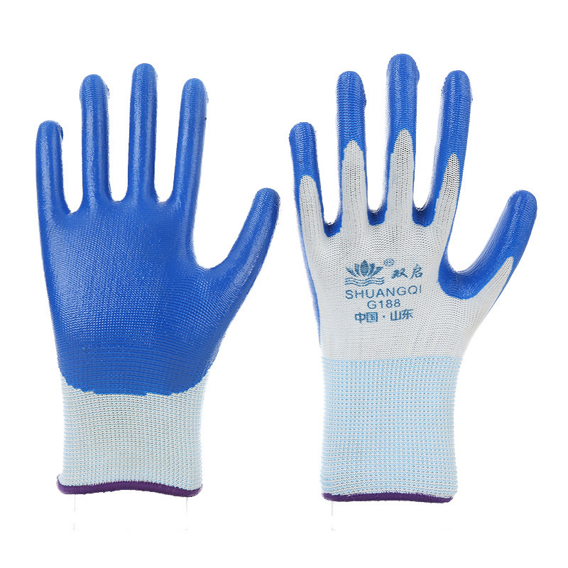 Factory direct sales breathable wear resistant safety gloves environmental protection and no odor