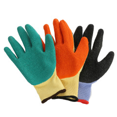 Soft high quality polyurethane safety gloves / mechanical gloves