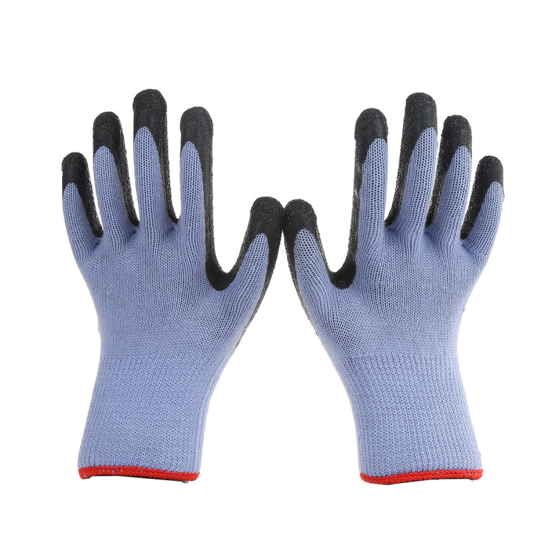 Best selling industrial heavy anti-skid anti-static acid and alkali resistant protective safety gloves