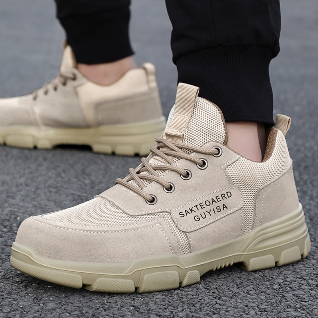 GUYISA New design safety shoe breathable soft puncture resistant