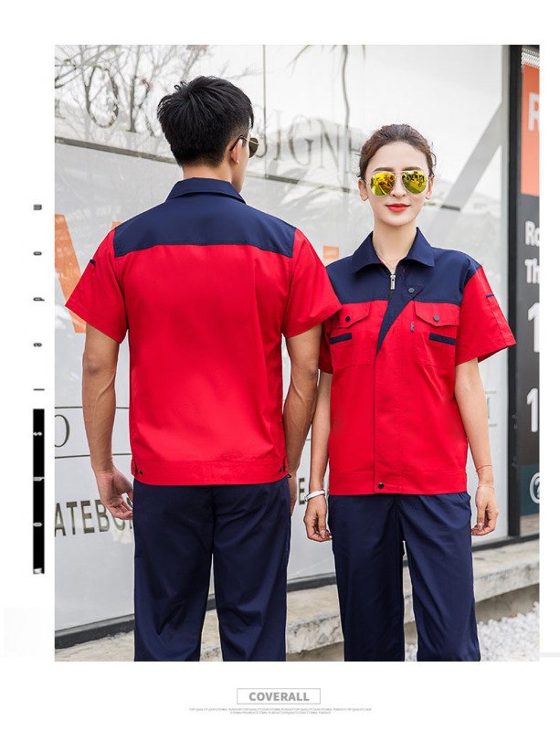 High quality customizable men's and women's safety clothing suits factory workshop auto repair