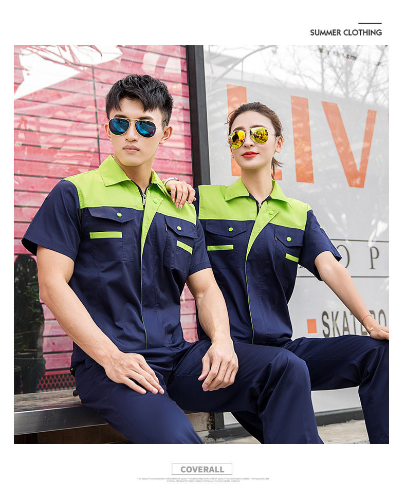 High quality wear resistant and easy to wash industrial work safety clothing