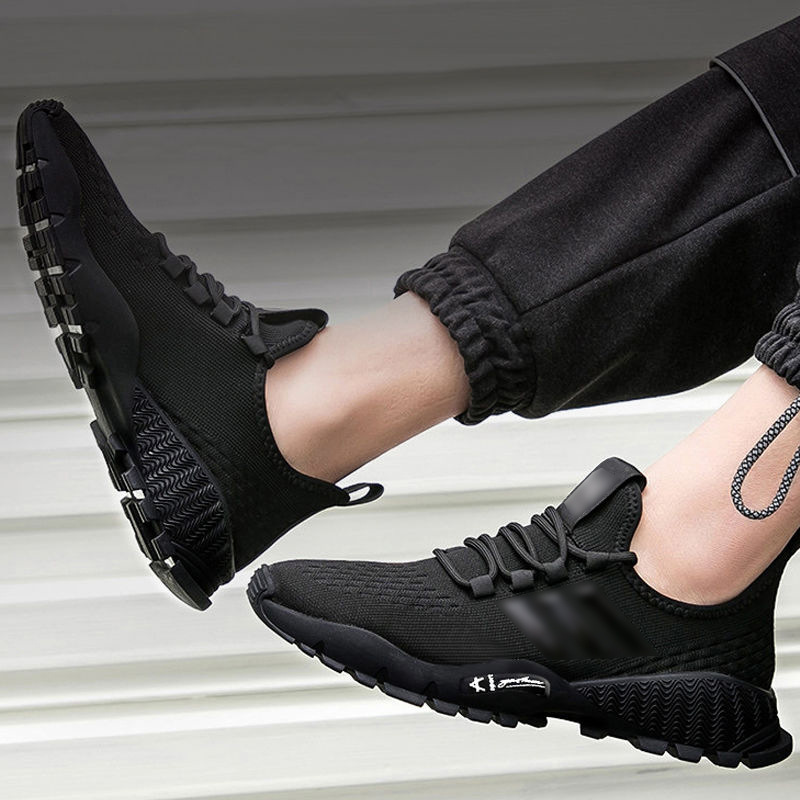GUYISA 2021 best selling CE EU certification flying mesh industrial protective steel toe safety shoes