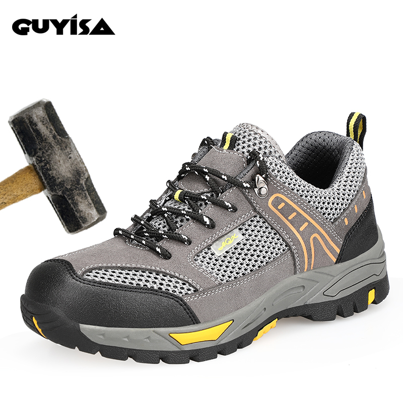 Guyisa2021 new hot selling high quality sports anti slip and folding safety labor protection shoes