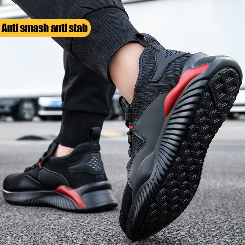 CE certified steel toe safety shoes soft PU sole puncture proof safety shoes