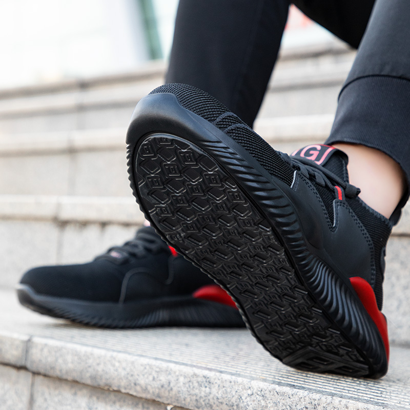 CE certified steel toe safety shoes soft PU sole puncture proof safety shoes