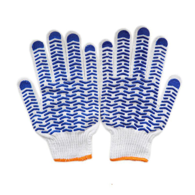 Hand protection articles for hand cotton weaving anti cutting and anti slip industrial construction workers