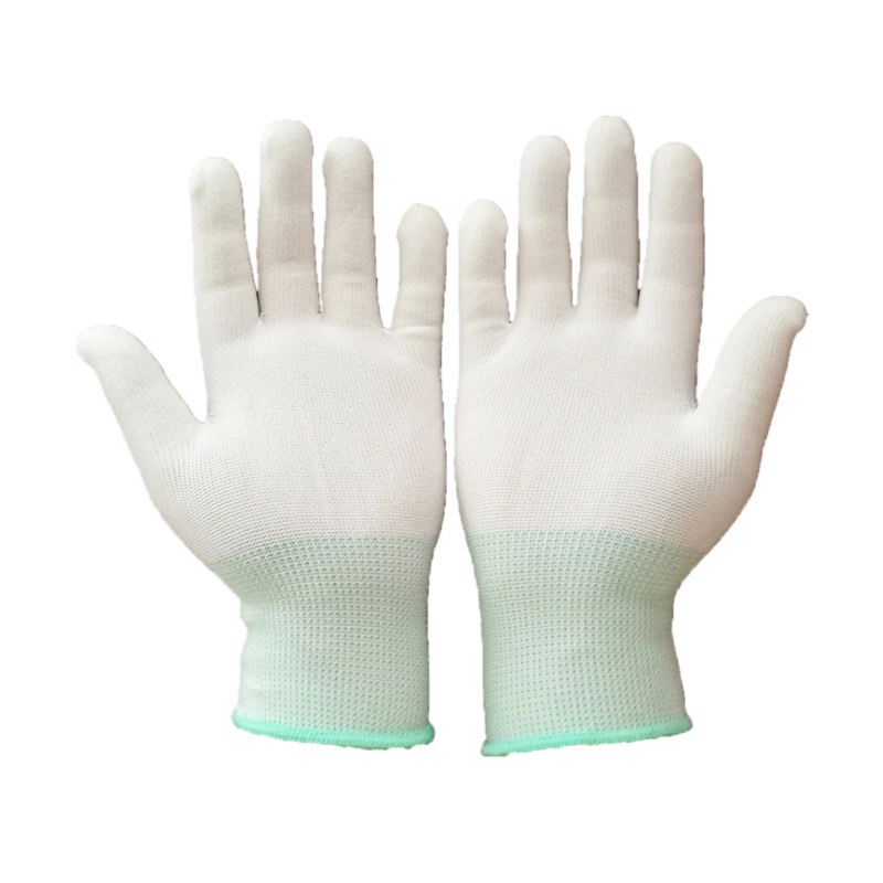 Nylon Polyurethane Palm Fit Safety Glove Work Gloves