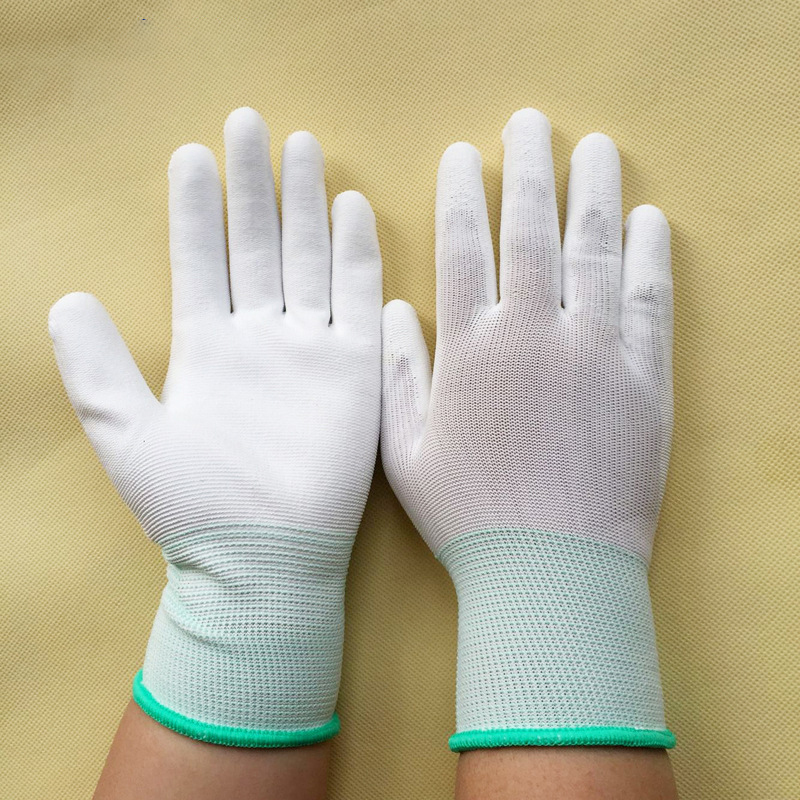 Protection of hand cotton weaving anti cutting construction factory workers hand protective equipment double latex