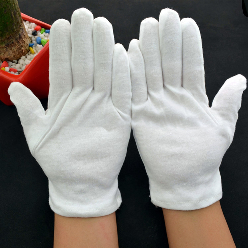 Four seasons cotton soft work gloves comfortable antistatic safety gloves