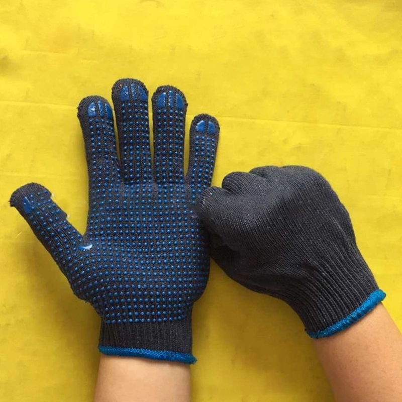 Hand protection articles for hand cotton weaving anti cutting and anti slip industrial construction workers