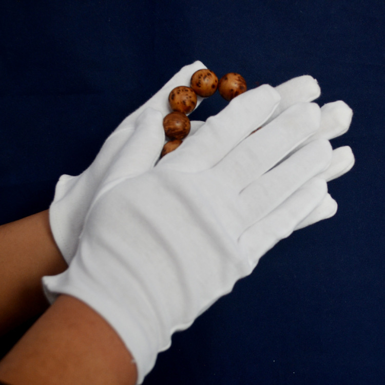 Four seasons cotton soft work gloves comfortable antistatic safety gloves