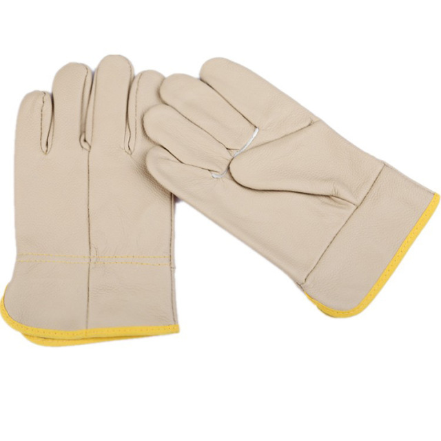 High Quality Cow Leather Gloves Rigger Gloves Custom Made Working Gloves