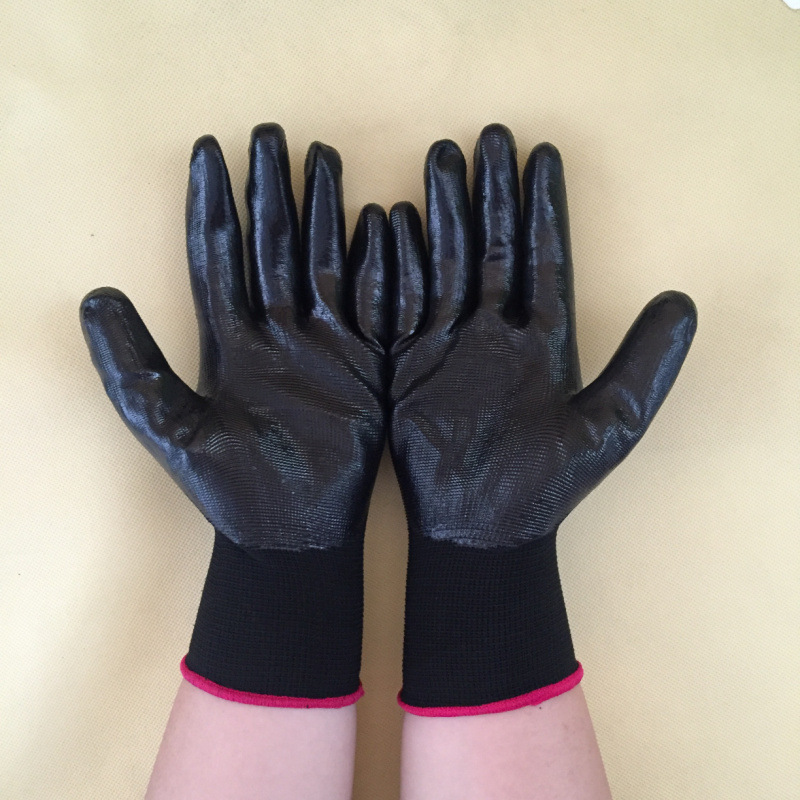 Antistatic work gloves nylon carbon fiber top with gloves