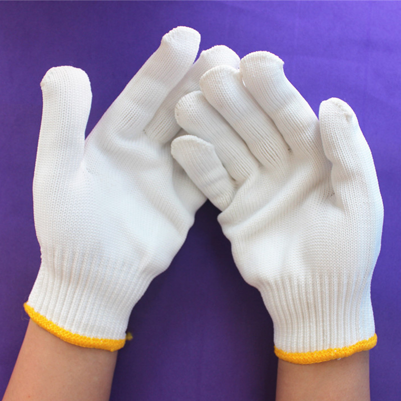 Hot selling PVC gloves and nylon lined anti slip hand protection products