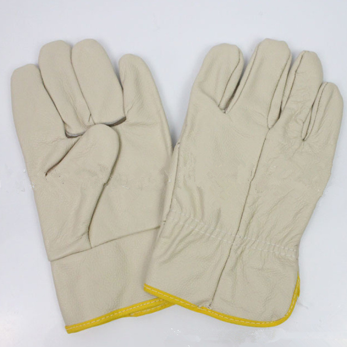 High Quality Cow Leather Gloves Rigger Gloves Custom Made Working Gloves