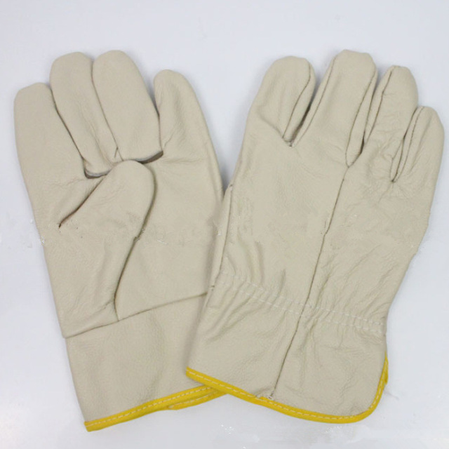 High Quality Cow Leather Gloves Rigger Gloves Custom Made Working Gloves