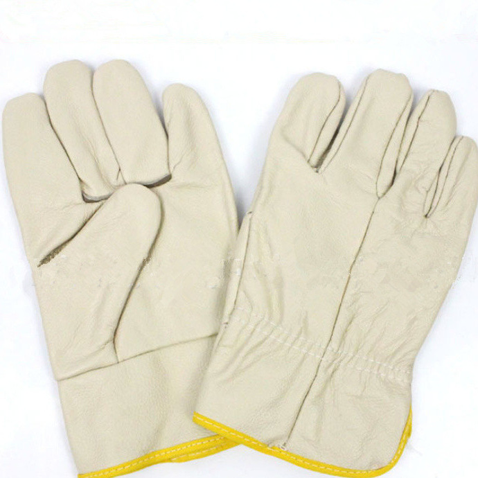 High Quality Cow Leather Gloves Rigger Gloves Custom Made Working Gloves