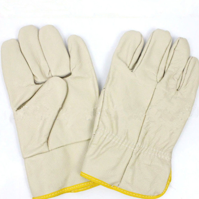 High Quality Cow Leather Gloves Rigger Gloves Custom Made Working Gloves