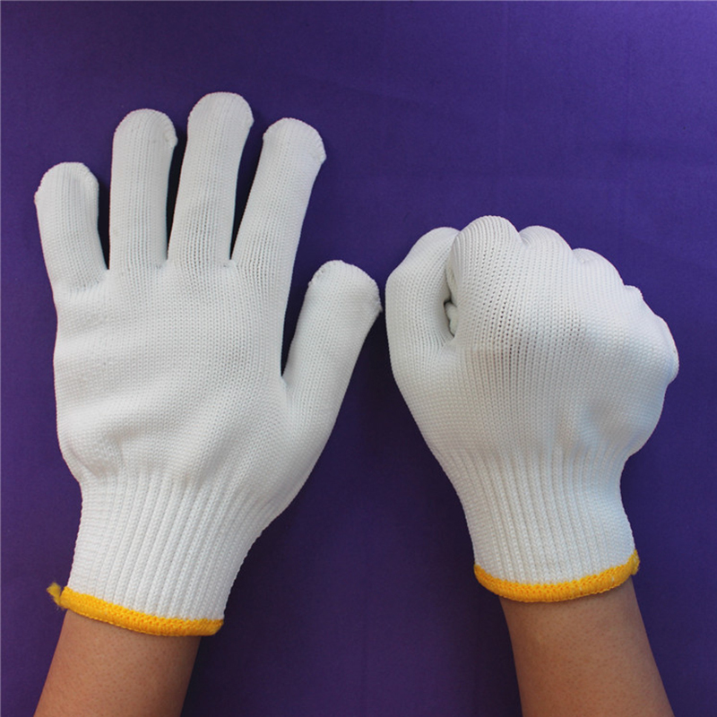 Hot selling PVC gloves and nylon lined anti slip hand protection products