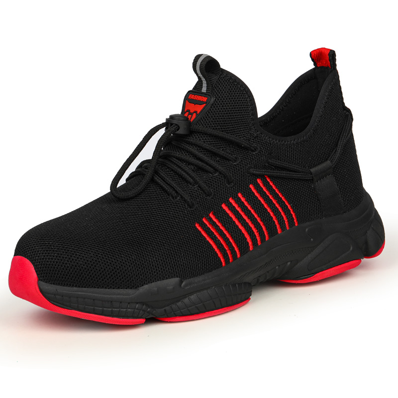 GUYISA The new safety shoes are antislip, antiwear, rubber sole, antipiercing, steel toe