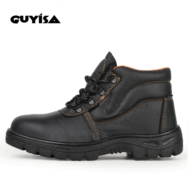 GUYISA Industrial production safety boots high tube protective skid