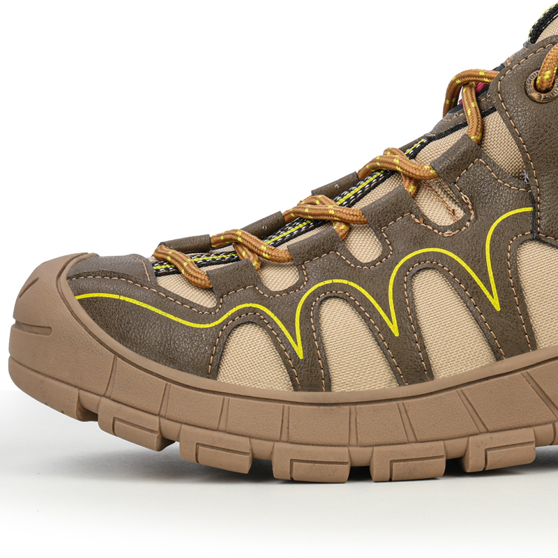 GUYISA Outdoor work safety shoes lightweight high elastic EVA soles accept custom steel toe safety shoes