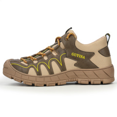 GUYISA Outdoor work safety shoes lightweight high elastic EVA soles accept custom steel toe safety shoes