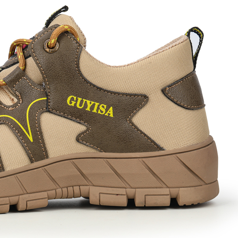 GUYISA Outdoor work safety shoes lightweight high elastic EVA soles accept custom steel toe safety shoes