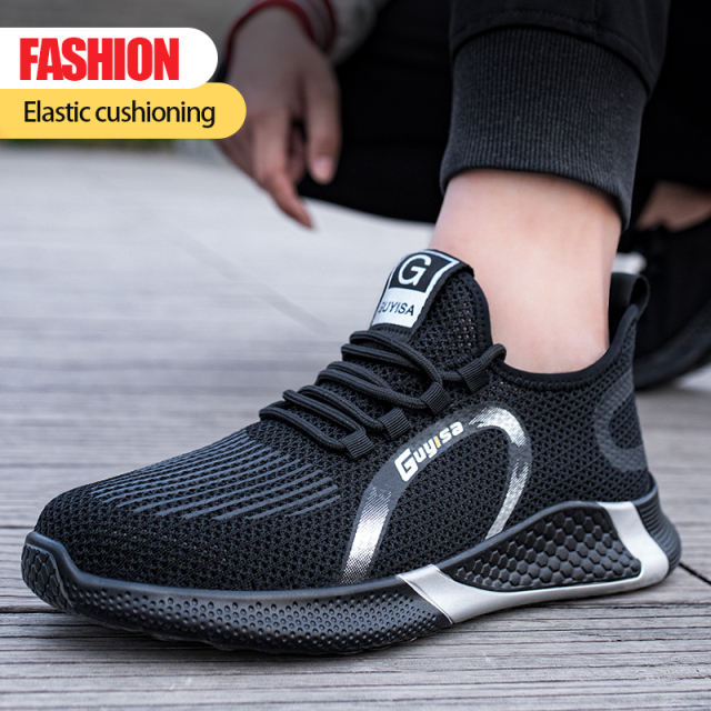 GUYISA Selling high-quality lightweight breathable work safety shoes