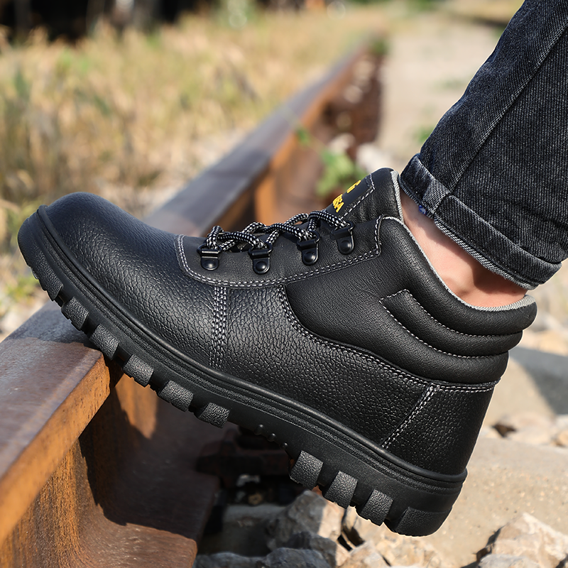 GUYISA 1077 New Anti-Static Waterproof Men's Work Boots