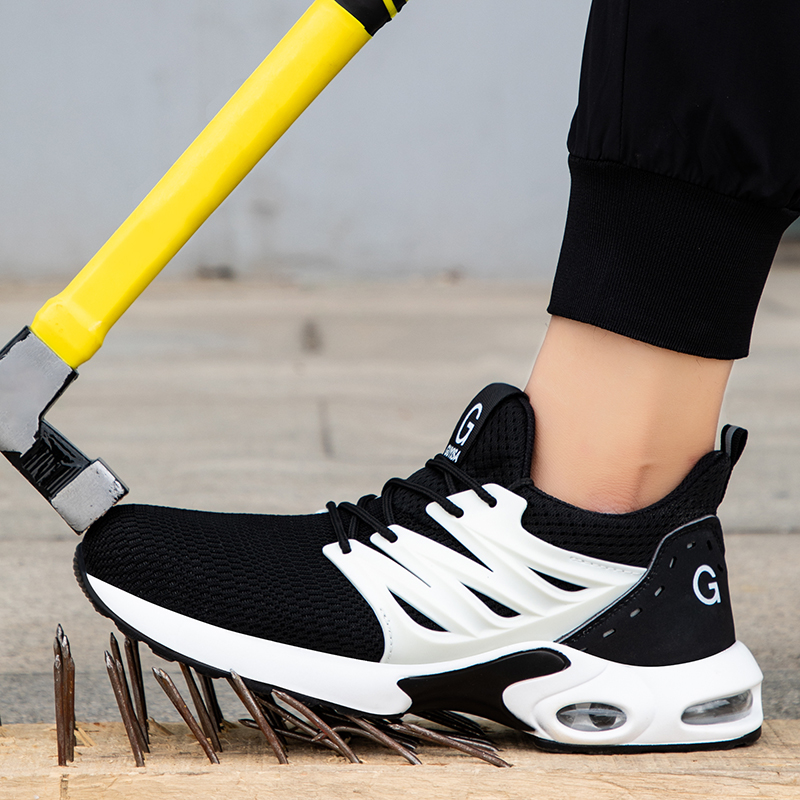 anti-smash and anti-stab best work shoes near me steel toe sneakers
