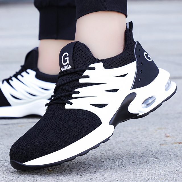 GUYISA anti-smash and anti-stab work shoes safety shoes men