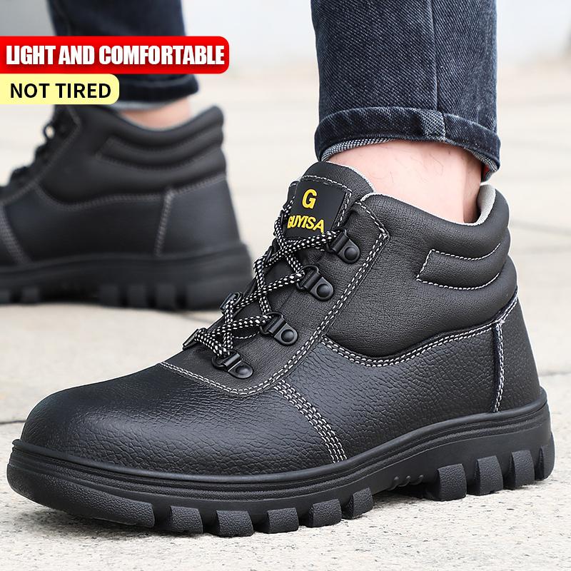 GUYISA 1077 New Anti-Static Waterproof Men's Work Boots