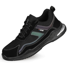 GUYISA steel toe cap safety shoes anti-smashing PU sole work shoes