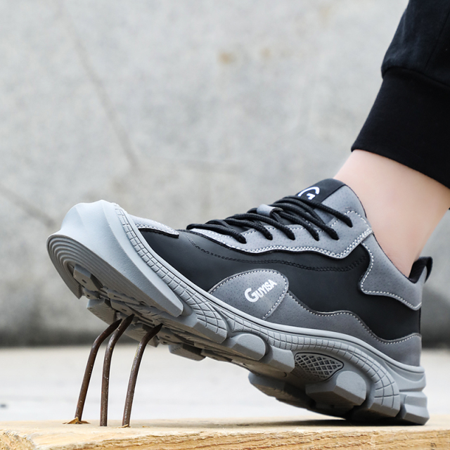 GUYISA 1035 new safety shoes anti-smash and anti-stab work shoes