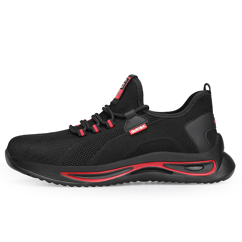 safety shoes PU sole anti-smash and anti-stab work shoes