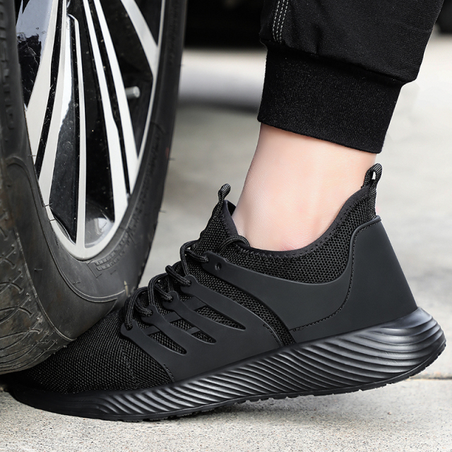 GUYISA new safety shoes PU sole anti-smash and anti-stab work shoes