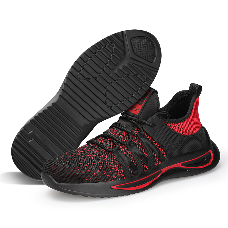 anti-smash and anti-stab steel toe cap work shoes safety shoes