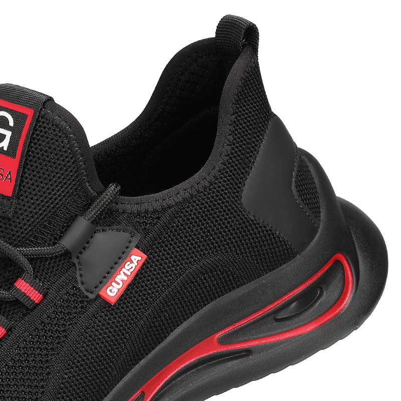 safety shoes PU sole anti-smash and anti-stab work shoes