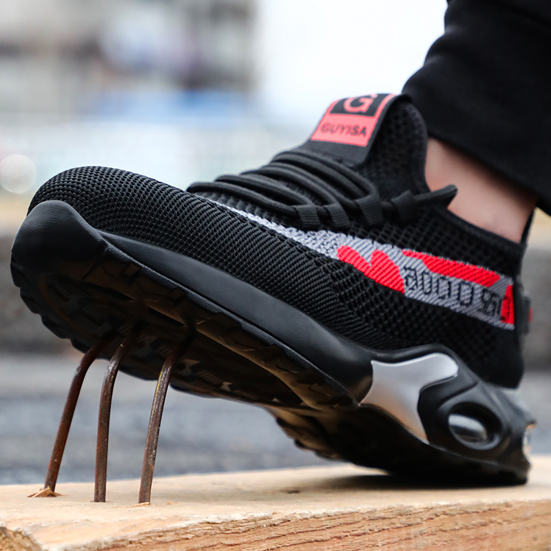 new work shoes anti-smashing and anti-stab safety shoes