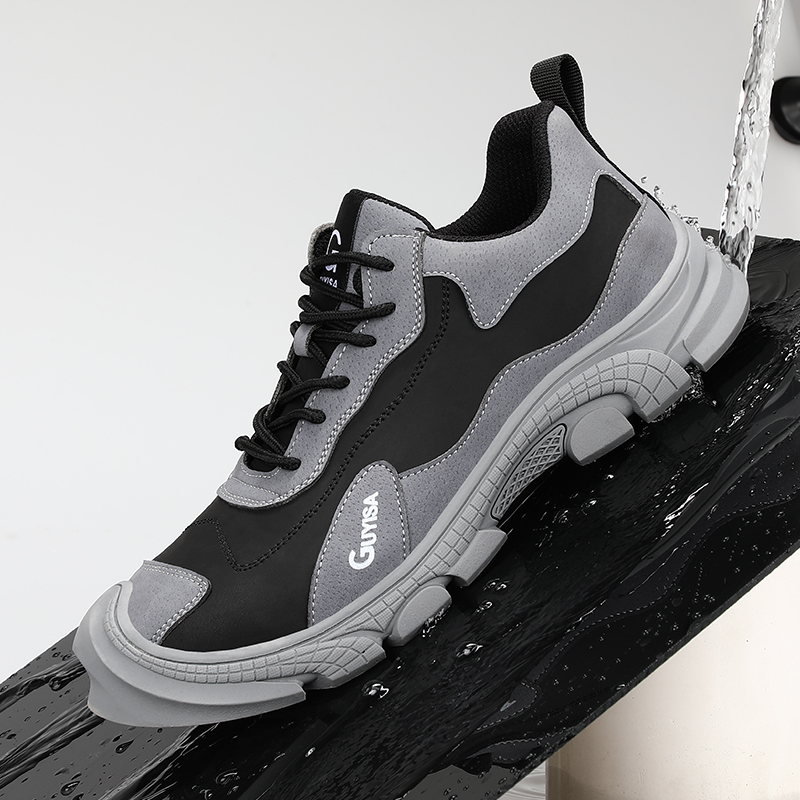 summer new safety shoes anti-smash and anti-stab work shoes