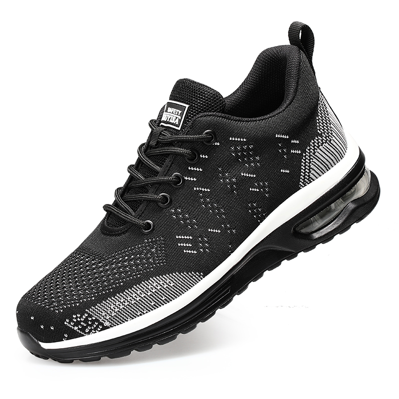 safety shoes PU sole anti-smash and anti-stab work shoes